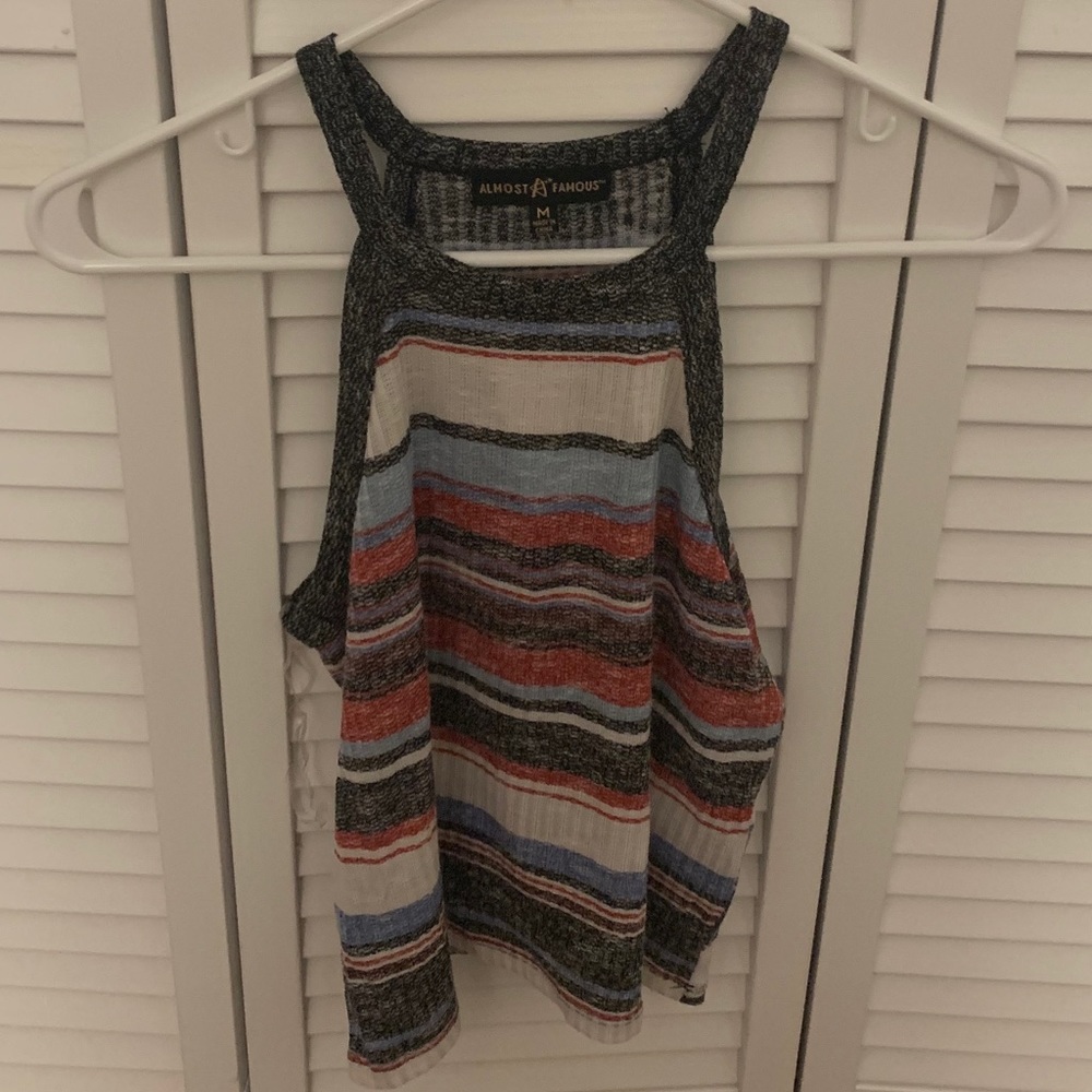 women’s medium colorful tank top